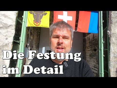 Nochmal mit mehr Details: Festung Sasso da Pigna San Gottardo auf dem Gotthardpass