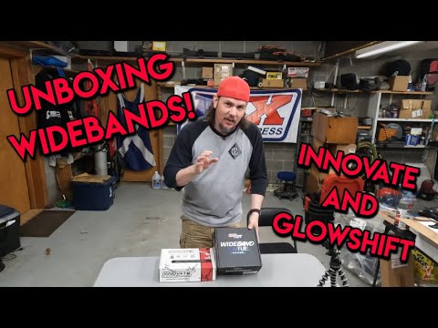 Wideband Unboxing, Glowshift and Innovate Gauges