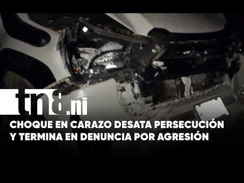 Accidente entre camionetas termina con denuncia por agresión en Caraz
