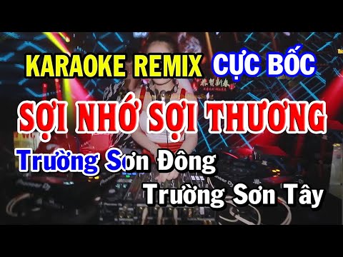 Karaoke Remix Sợi Nhớ Sợi Thương Disco CỰC BỐC - Dễ Hát Nhất