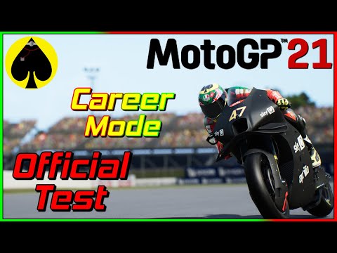 MotoGP 21 - Career Mode - Official Test!
