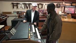 Video thumbnail for # 303 Hammond B200 w/ Leslie 21 System at Keyboard Exchange International by Jim Huss, Keyboard Exchange International