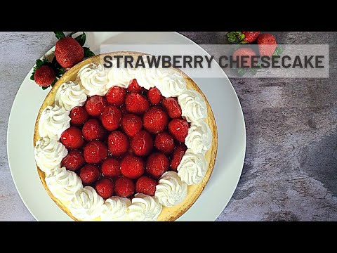 How to make THE CHEESECAKE FACTORY'S | Strawberry Cheesecake