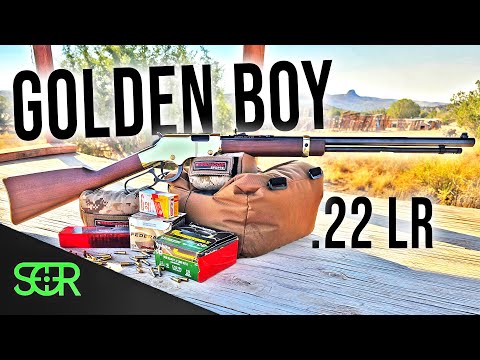 Surprisingly GOOD for OPEN SIGHTS! Henry Golden Boy .22lr at 50 & 100 yards