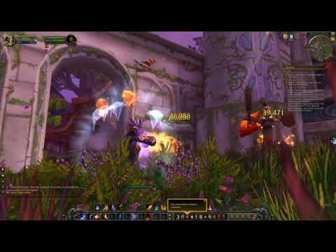 WoW Legion: Female Draenei Fire Mage