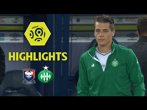 SM Caen - AS Saint-Etienne (0-1) - Highlights - (SMC - ASSE) / 2017-18