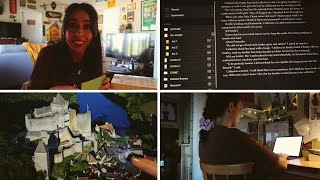 Daily Vlog | First day of Camp NaNoWriMo