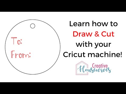 How to Draw then Cut with your Cricut Machine