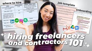 How to Hire Freelancers & Contractors in 2026👩‍💻complete guide to outsourcing, hiring, onboarding