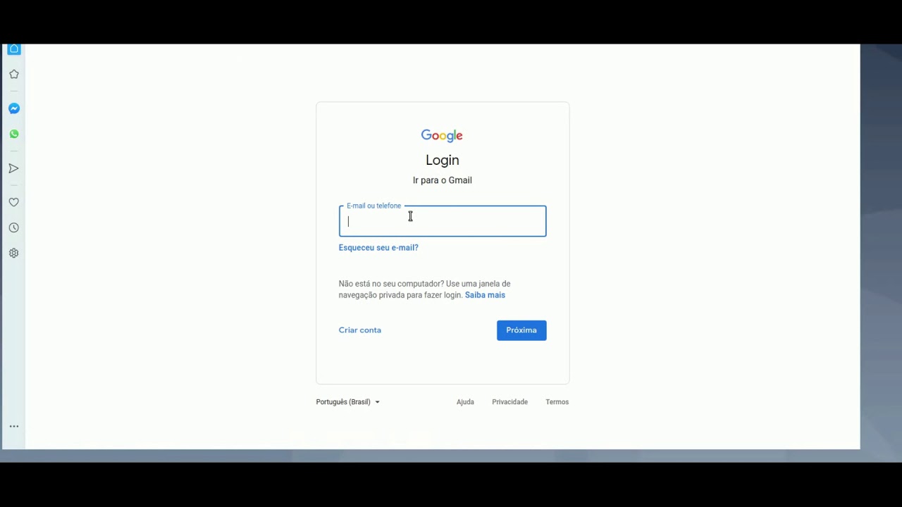 Como acessar seu Email