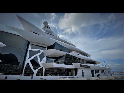 US $150 million 80m MY Artefact at Coaling Island Marina, Gibraltar