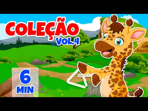 Coleção Vol. 4 - Giramille 6 min | Desenho Animado Musical