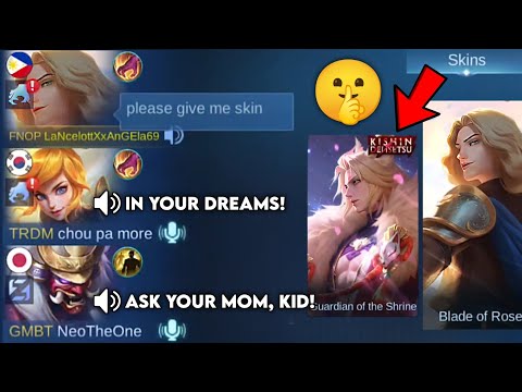 LANCELOT "NO SKIN" PRANK IN RANK!!🤫 (I met the most toxic duo ever!!😭) they bash me even I show them