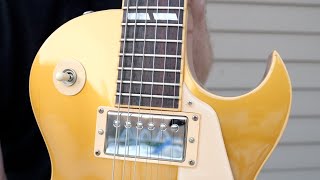 Video thumbnail for I Finally Got an LP-295! | 2008 Gibson Guitar of the Month GOTM Les Paul 295 Goldtop Florentine by The Trogly's Guitar Show