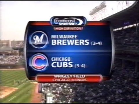 8 - Brewers at Cubs - Wednesday, April 14, 2010 - 1:20pm CDT - CSN Chicago