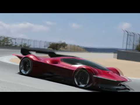 Ferrari Vision Gran Turismo 2022 at Laguna Seca