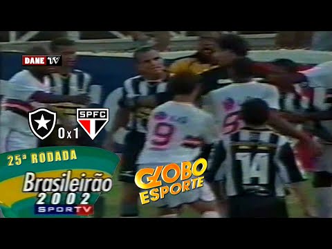 Brasileirão 2002 - Botafogo 0x1 São Paulo