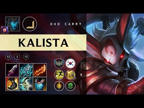 Kalista ADC vs Jhin - KR Challenger Patch 25.24