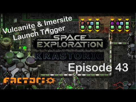Transporting Imersite Logic! | Factorio Space Exploration & Krastorio Playthrough | Episode 43