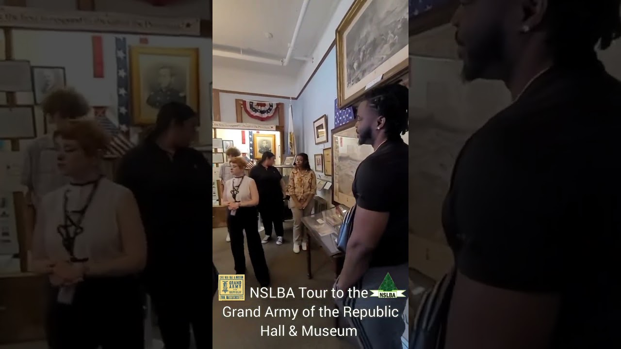 NSLBA tour to the Grand Army of the Republic Hall and Museum,  Lynn MA