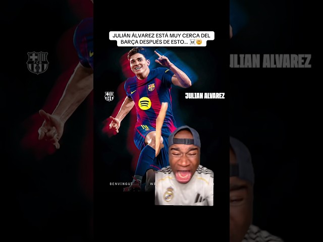 Vídeo relacionado con LJW Prints Póster de jugador de fútbol Julian Alvarez 2025-2026 con autógrafo firmado para aficionados y aficionados del Madrid
