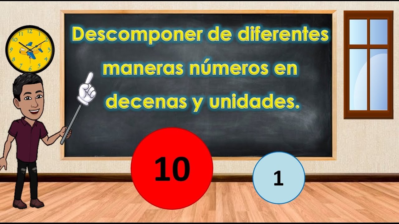 Descomponer de diferentes maneras números en decenas y unidades