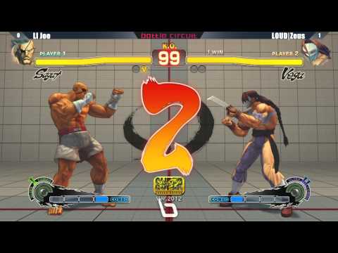 SSF4 AE2012 LI Joe vs LOUD Zeus - Next Level Battle Circuit #6 Tournament