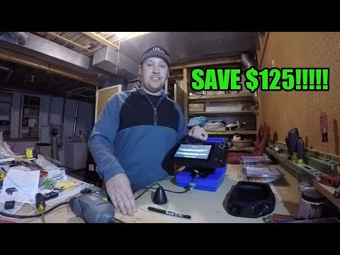 Humminbird Helix DIY Ice Fishing Setup