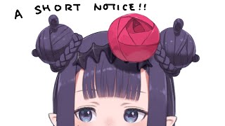 Thumbnail for A Short Notice! (0:16:02)