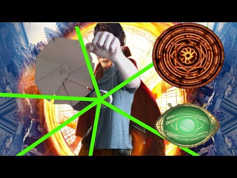 EASY *DIY* DR. STRANGE SHIELDS!!! *EXPANDABLE SHIELDS*