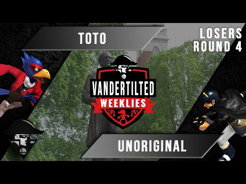 VanderTILTED #28 - Melee Singles - twotoestoto (Falco) VS Unoriginal (Marth) - Losers Round 4