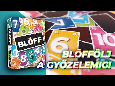 🫣 Blöffölj a győzelemig! | Blöff bemutató  - Gémklub