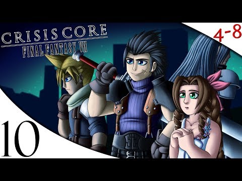 Let's Play Crisis Core: Final Fantasy VII (Part 10) [4-8Live]