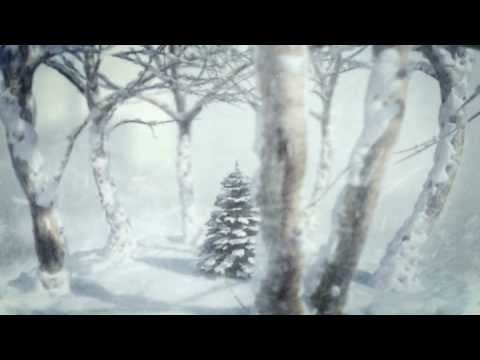 Theme: Kerstkaarten e-card: magische sneeuwbol