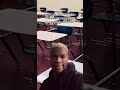 Your the new girl and you sit next to the class clown in detention tiktok