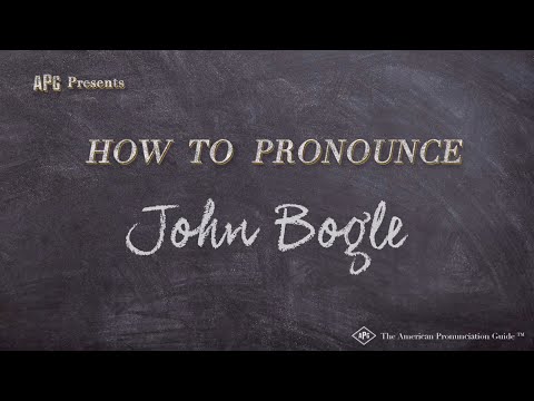 How to Pronounce John Bogle (Real Life Examples!)