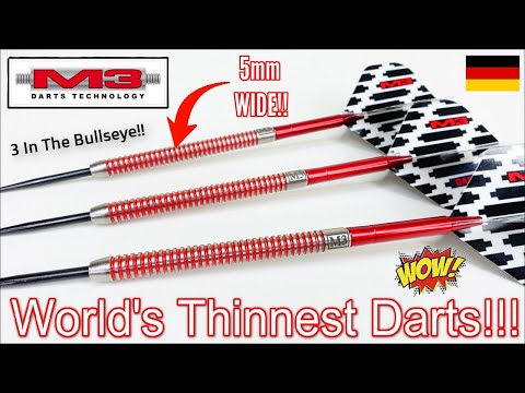 WORLD'S THINNEST DARTS - M3 Advanced MultiRinged Darts Review