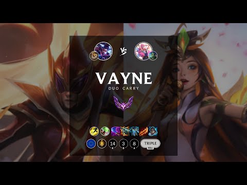 Vayne ADC vs Seraphine - EUW Master Patch 12.12