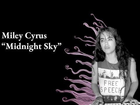 Miley Cyrus - "Midnight Sky" (Piano cover - Shorts)