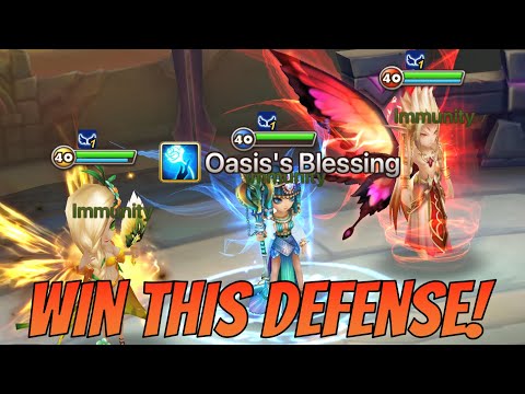 How to counter Seara / Bastet / Daphnis in Siege and Guild War Defense | Summoners War