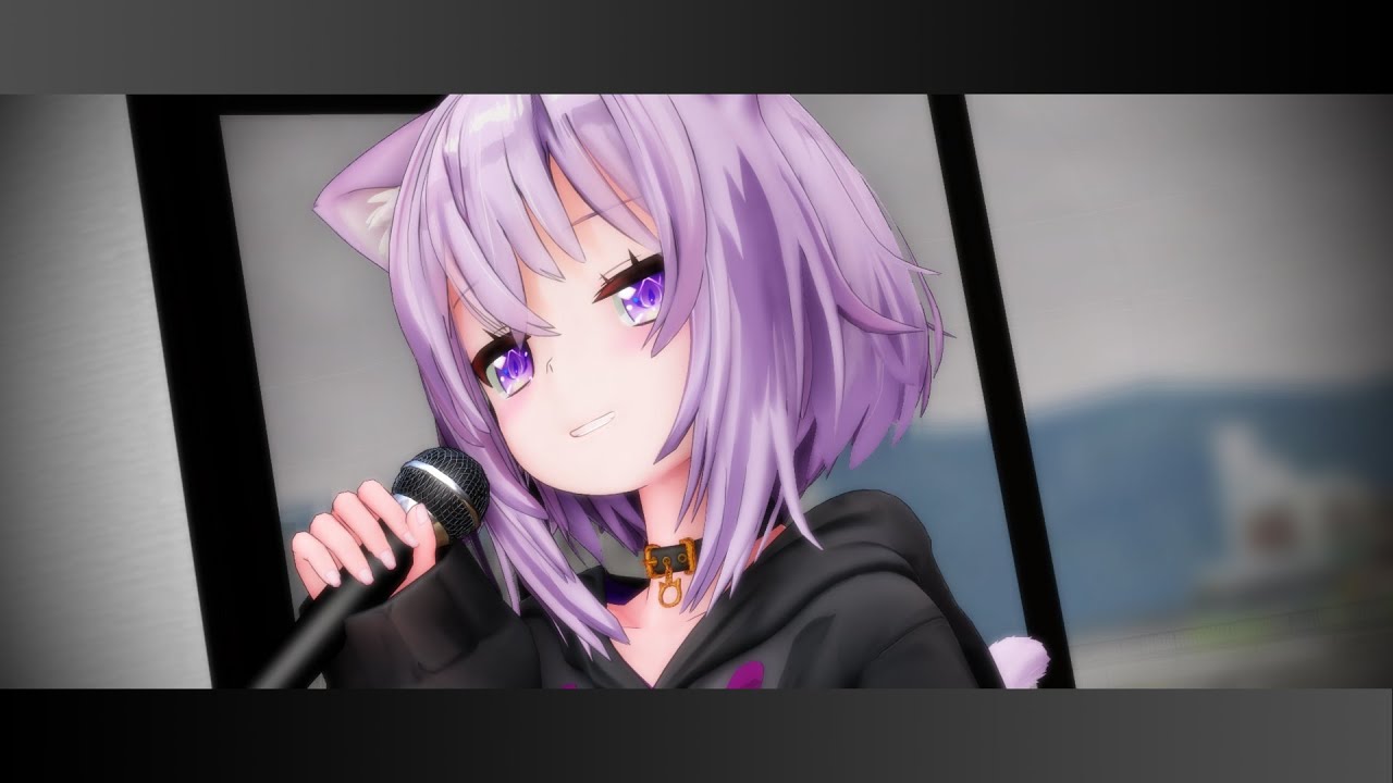 ハッピーエンド covered by 猫又おかゆ【MMDホロライブ】