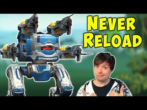 NEVER RELOAD with MAGNUM Blitz Mk2 Fun War Robots Gameplay WR