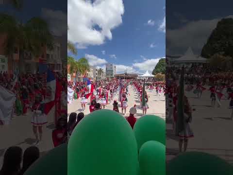 Apresentação do dia 7 de setembro em Barra da Estiva Bahia. #@Banda Marcial B.M Ana Lúcia