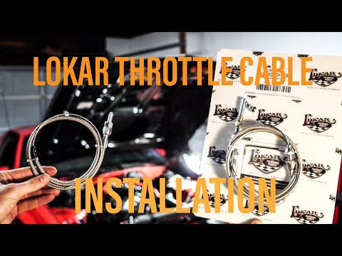 Lokar Throttle Cable Install On a 1990 Third Gen Camaro