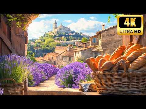 Lacoste: a fairytale village in France | Walking tour 4k