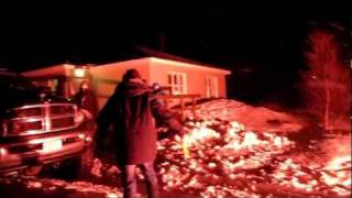 preview picture of video 'Áramót í Unadal- New Years Eve in Unadalur valley in Northern Iceland'