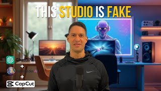 How to Create a Realistic Fake YouTube Background in 2025 using AI & CapCut