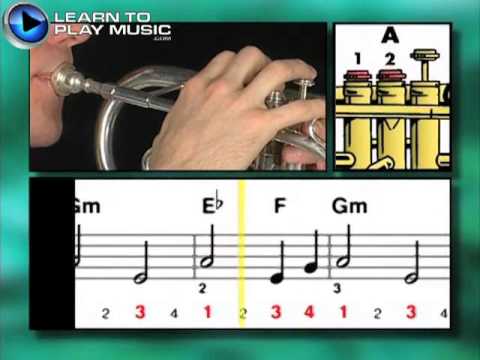 Ex033 Beginner Trumpet Lessons ~ Progressive