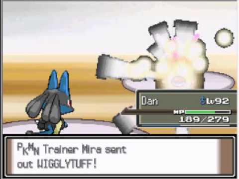 Pokemon Bloody Platinum Walkthrough 76 - Rematch: Candice, Mira, Maylene, Byron