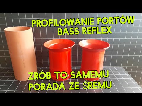 Profilowanie portu bass reflex. Zrób to samemu | Aero port DIY